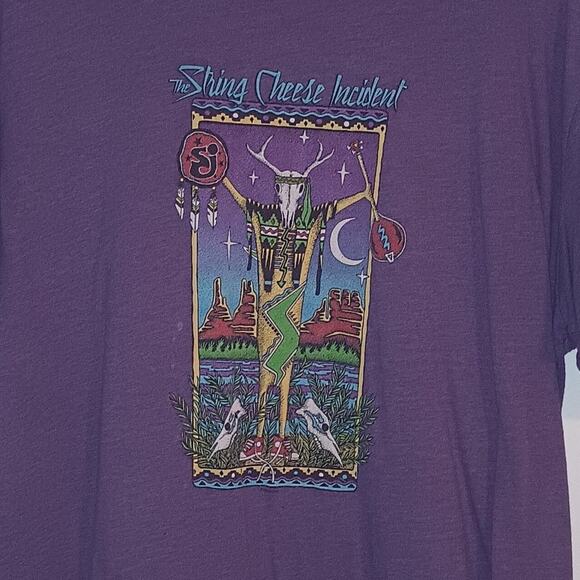 2016 String Cheese Incident - SCI Red Rocks Concert Tour T-Shirt - Size XL - Picture 2 of 4